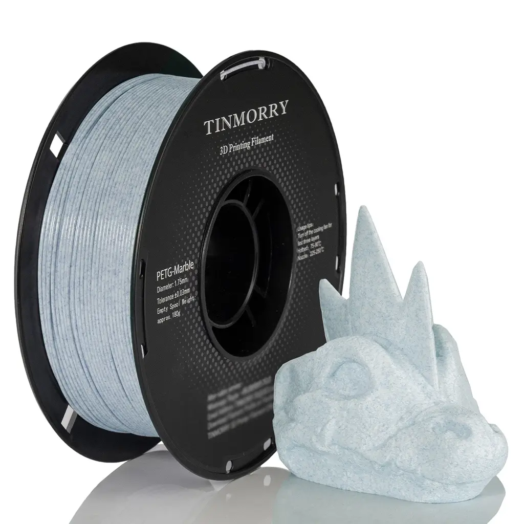 TINMORRY PETG Marble – 1,75 mm – 1 kg 