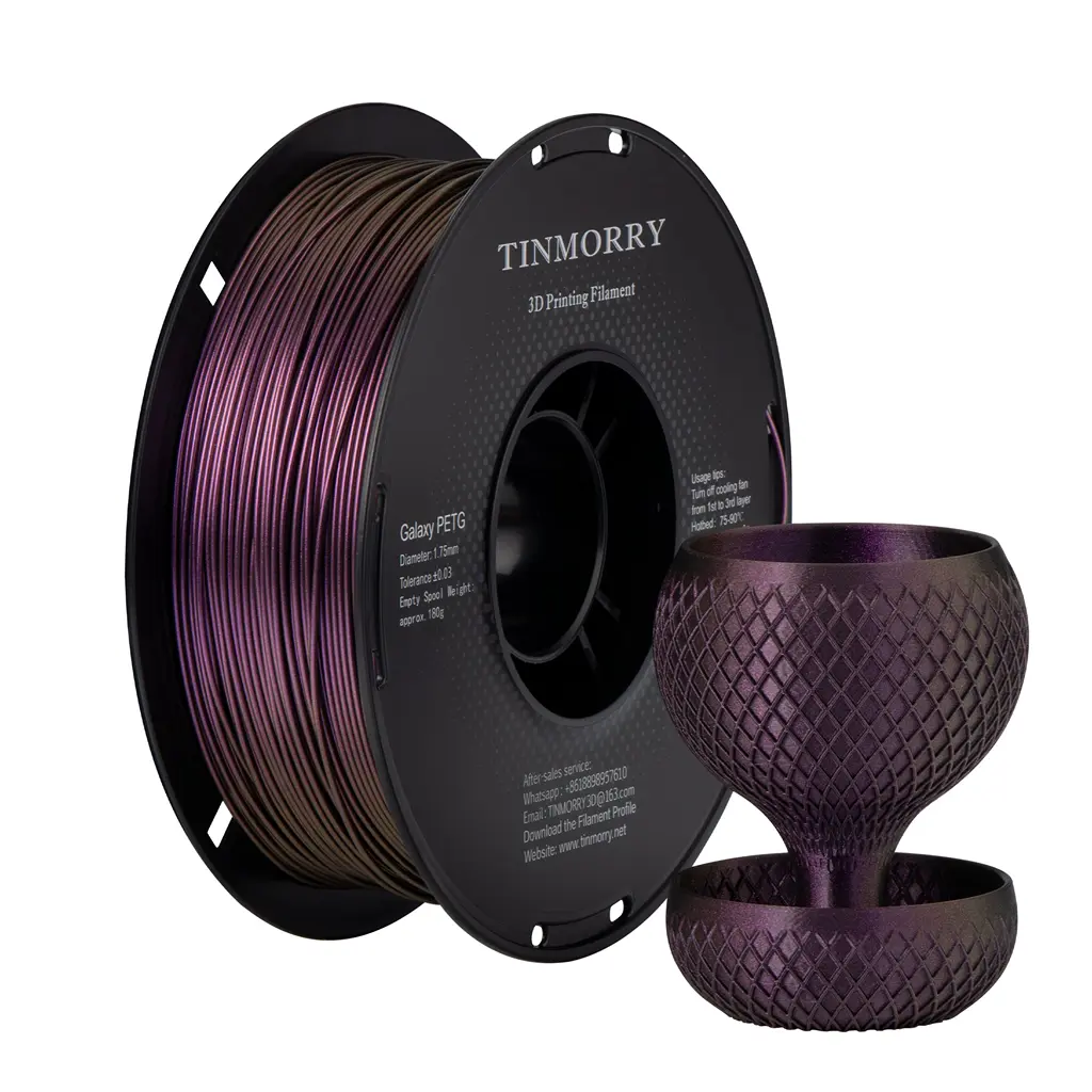 [TFPETGGALAXYFUCHSIA] TINMORRY PETG Galaxy – 1,75 mm – 1 kg  (Fuchsia)