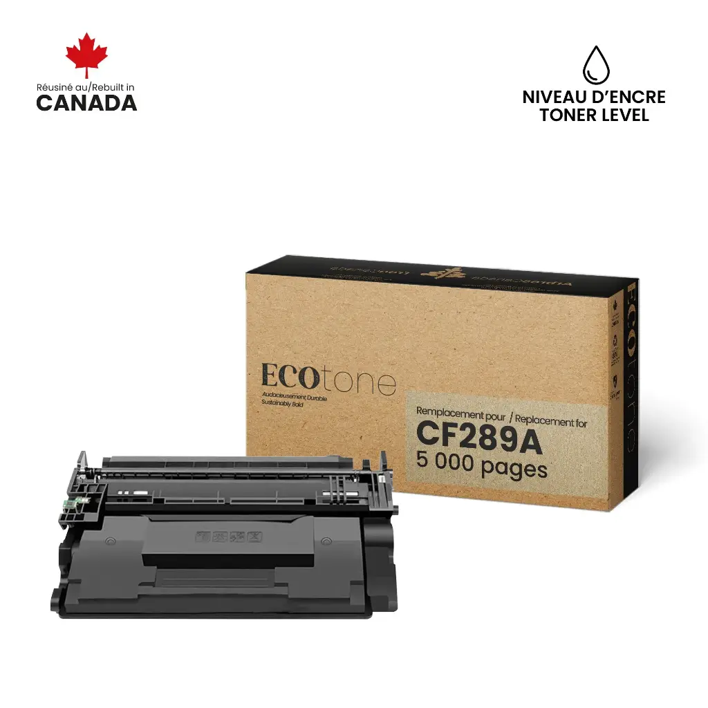 HP CF289A (NOIR) NO.89A RECYCLÉE 5K NUT