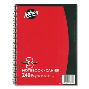 CAHIER SPIRAL 3 SUJET 250 PAGES