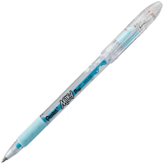 [K98-LS] Milky Pop Stylo à Encre Gel Pastel (0,8mm) (BLEU)