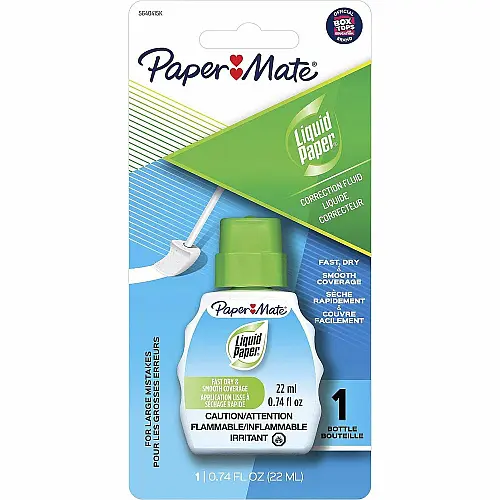 Liquide correcteur Liquid Paper pqt/1