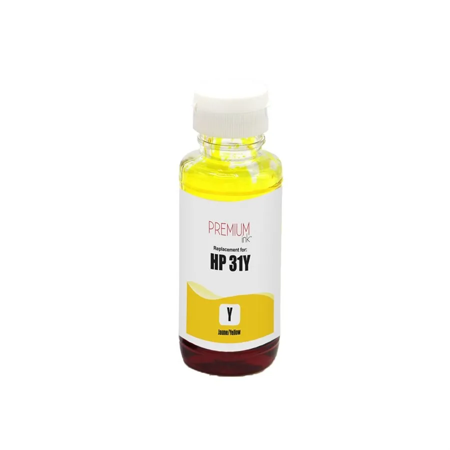 HP 31 (1VU28A) Générique Jaune 70ML