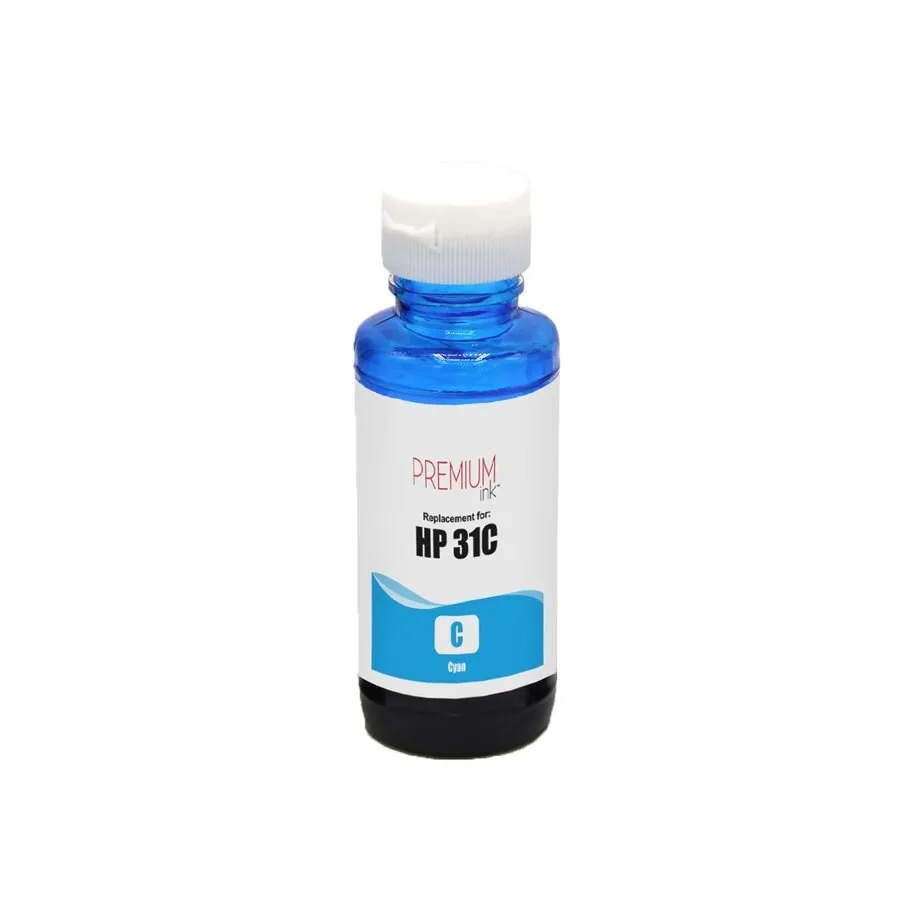 HP 31 (1VU26A) Générique Cyan 70ML