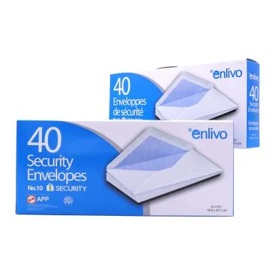 Enveloppes sécurité, N° 10, 40/bte