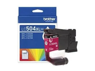Brother LC504XL Magenta Originale jusqu'à 1K Pages