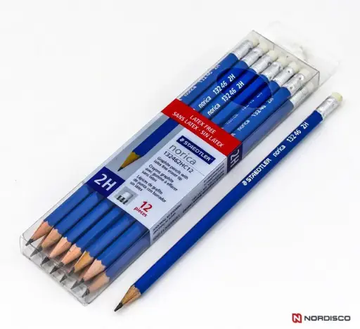 [132462HC12] CRAYON GRAPHITE STAEDTLER 2H/12