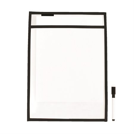 [13304BK] ACETATE AVEC POCH.NOIR