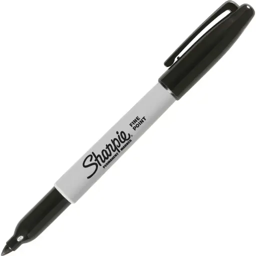 [30051] MARQUEUR SHARPIE FIN NOIR