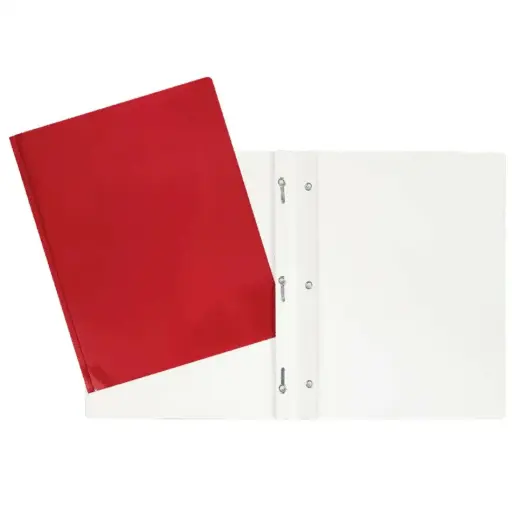 [34000RD] DUO-TANG LG LAMINÉ ROUGE