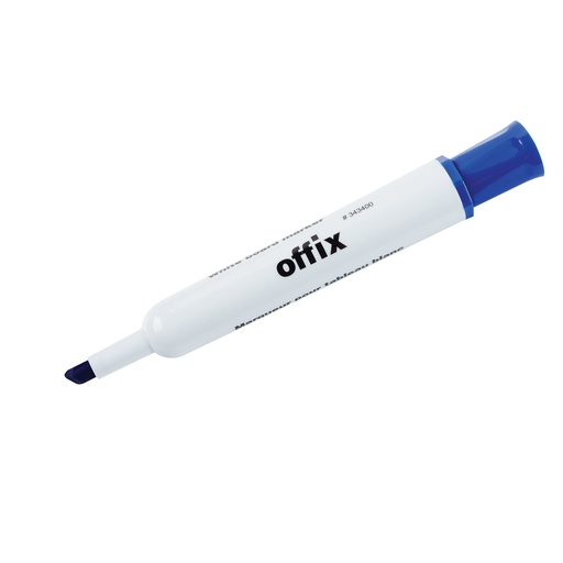 [343400BY1066BENP] MARQUEUR À TABLEAU BISEAUTÉ BLEU EFFAÇABLE À SEC