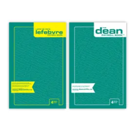 [80116] LIVRE DE PAYE LEFEBVRE 16 EMPLOYÉS