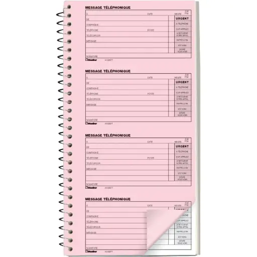 [A1630FT] Messages tétéphoniques /400 autocopiant