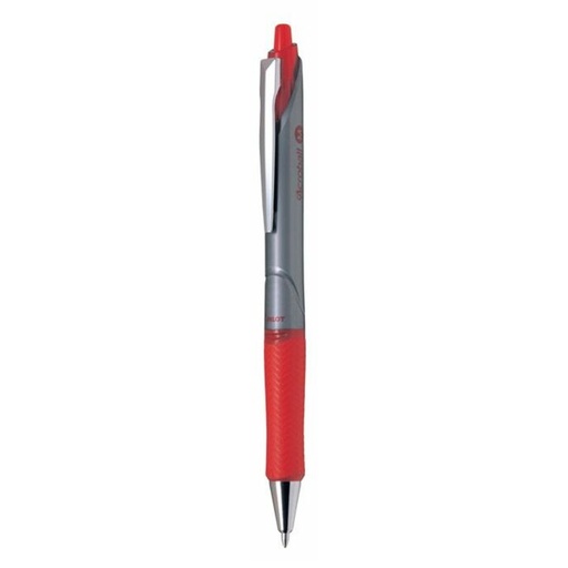 [BPAB-25M-RD] STYLO RETRACTABLE ACROBALL MOYEN ROUGE