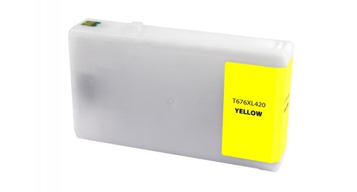 [CT6764XL] EPSON T676XL420 (JAUNE) GÉNÉRIQUE