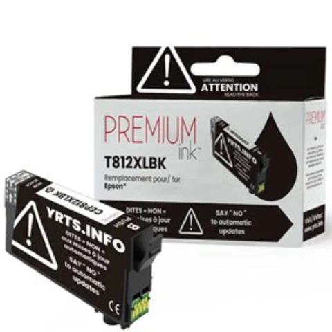 [CT812XL1] EPSON T812XL120-S (NOIR) GÉNÉRIQUE 1,1K