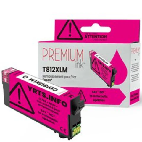 [CT812XL3] EPSON T812XL320-S (MAGENTA) GÉNÉRIQUE 1,1K