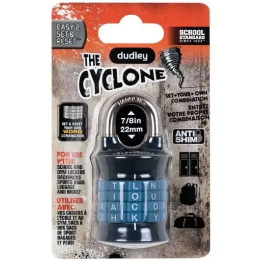 [DYCL51AST] CADENAS DUDLEY 4-LETTRES VERTICALES