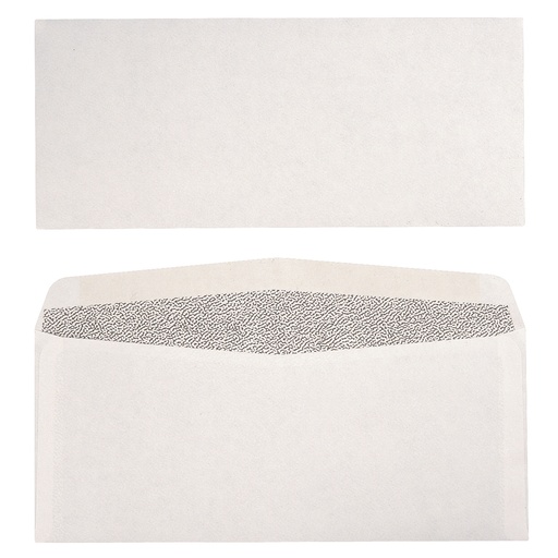[1000480FSCNL] Enveloppes de sécurité simples #10 Blanc Bte/500