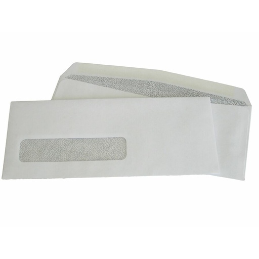 [0924480FSC] Enveloppe de sécurité #9, avec fenêtre-blanche, 500/boîte