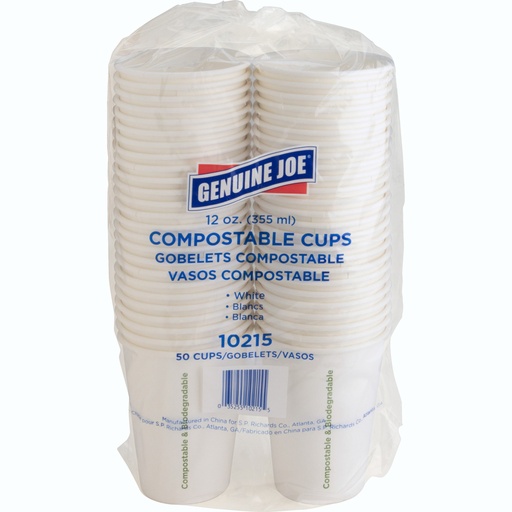 [GJO10215] VERRE COMPOSTABLE 12OZ @50