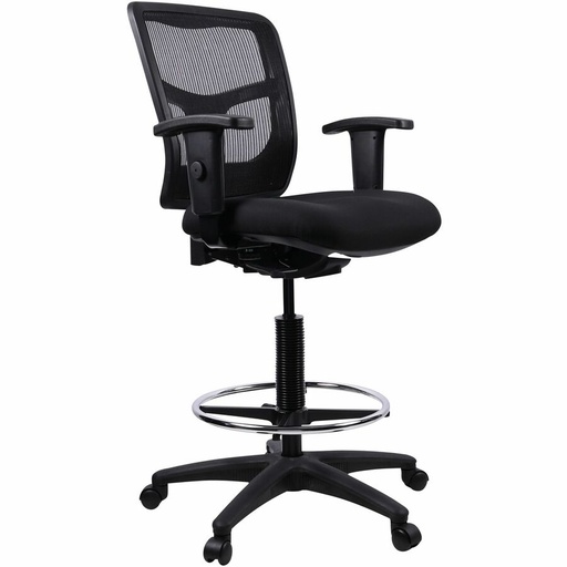 [LLR86801] FAUTEUIL DESSINATEUR MESH NOIR