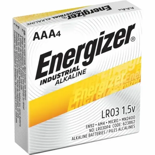[EN92] PILES ALCALINES INDUSTRIEL AAA @4