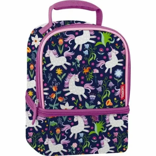 [N325084006L] SAC LUNCH À DOUBLE COMPARTIMENTS CYBER LICORNE