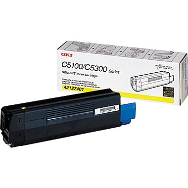 [N42127401] OKI 42127401 (JAUNE) ORIGINALE 5K