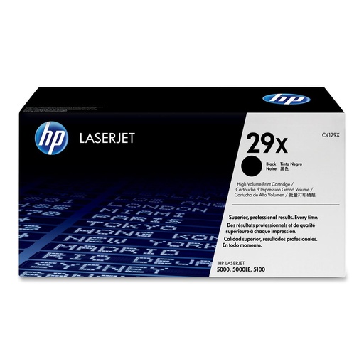 [NC4129X] HP C4129X (NOIR) NO.29X ORIGINALE 10K
