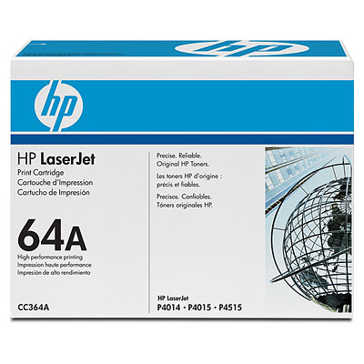 [NCC364A] HP CC364A (NOIR) NO.64A ORIGINALE 10K DCS