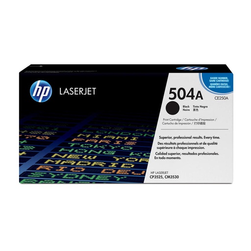 [NCE250A] HP CE250A (NOIR) NO.504A ORIGINALE 5K