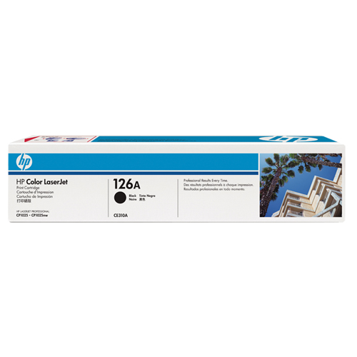 [NCE310] HP CE310A (NOIR) NO.126A ORIGINALE 1.2K DCS