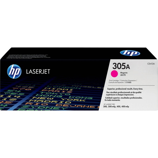 [NCE413] HP CE413A (MAGENTA) NO.305A ORIGINALE 2.6K