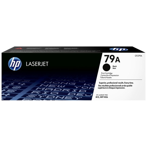 [NCF279] HP CF279A (NOIR) NO.79A ORIGINALE 1K DCS