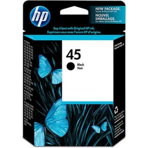 [NHP45] HP 51645A (NOIR) NO.45 ORIGINALE ,833K RDM