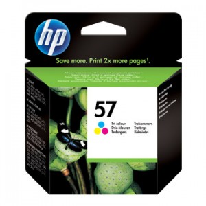 [NHP57] HP C6657AC (COULEUR) NO.57 ORIGINALE ,500K DCS