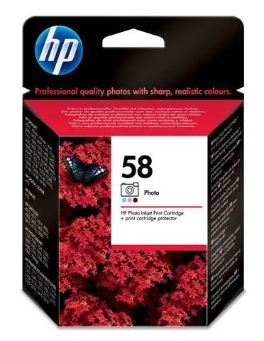[NHP58] HP C6658AC (PHOTO) NO.58 ORIGINALE (PLUS DISPONIBLE)