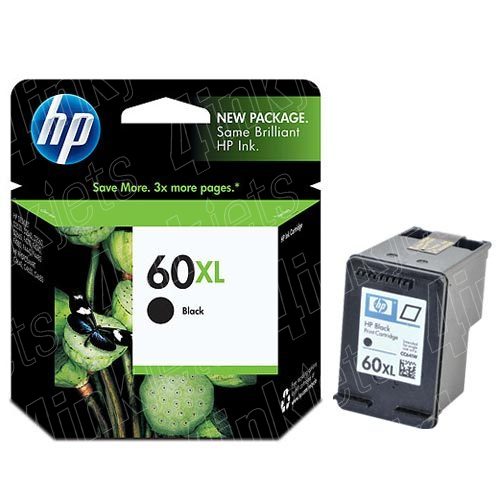 [NHP60BXL] HP CC641WN (NOIR) NO.60XL ORIGINALE 600P DCS