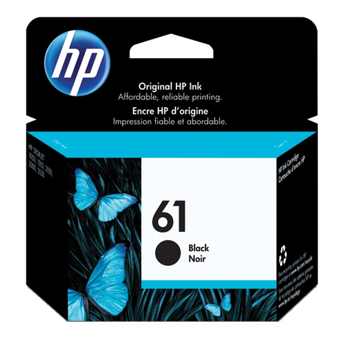 [NHP61B] HP CH561WC (NOIR) NO.61 ORIGINALE 190P DCS