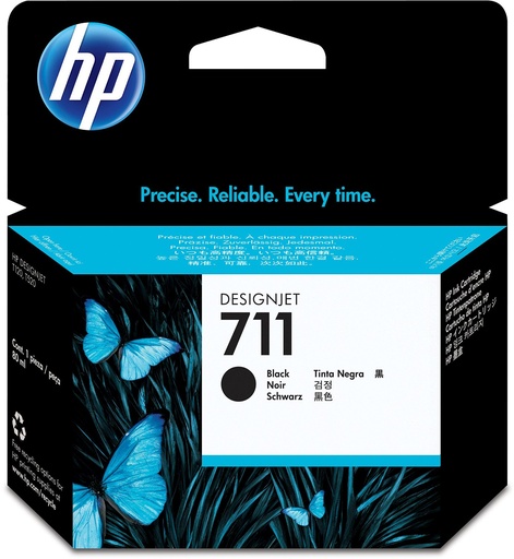 [NHP711BXL] HP CZ133A (NOIR) NO.711XL ORIGINALE 80ML 