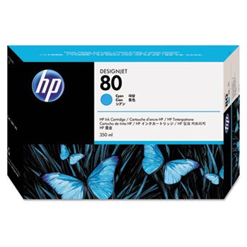 [NHP80CXL] HP C4846A (CYAN) NO.80XL (350ML) ORIGINALE 4,4K