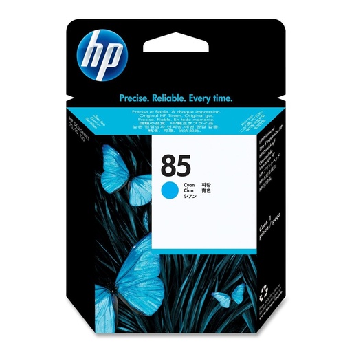 [NHP85HC] HP C9420A (TÊTE D'IMPRESSION CYAN) NO.85A ORIGINALE