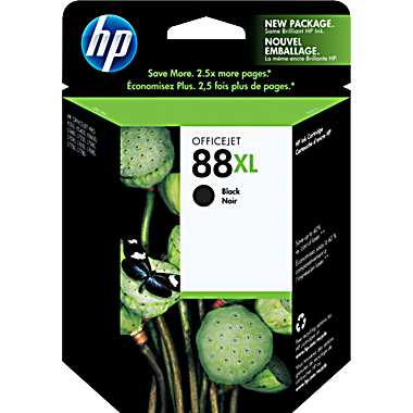 [NHP88BXL] HP C9396AN (NOIR) NO.88XL ORIGINALE 2,450K DCS