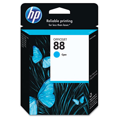 [NHP88C] HP C9386AN (CYAN) NO.88 ORIGINALE 1,125K PLUS DISPONIBLE VOIR GÉNÉRIQUE