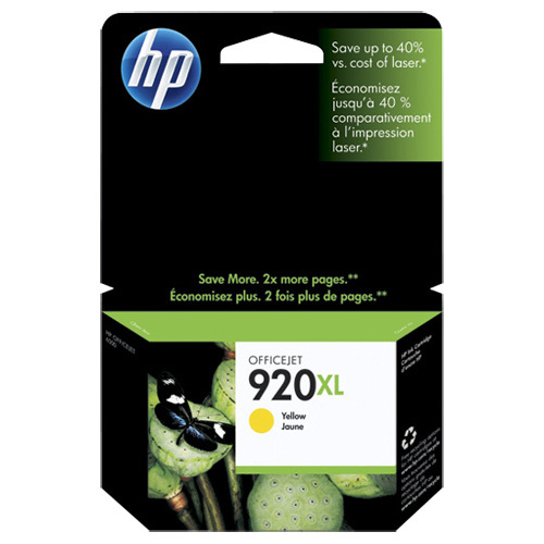 [NHP920YXL] HP CD974AN (JAUNE) NO.920XL ORIGINALE ,700K DCS