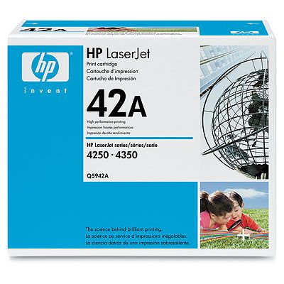[NQ5942A] HP Q5942A (NOIR) NO.42A ORIGINALE 10K