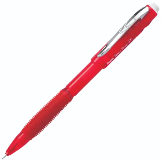 [QE205B] PORTE-MINE PENTEL TWIST 0.5mm ROUGE