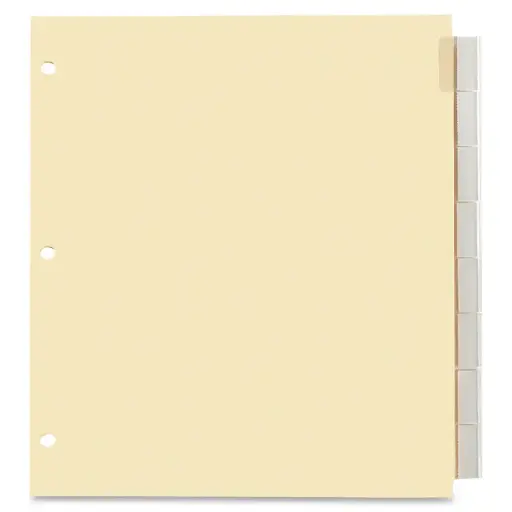 [R2138C] INTERCALAIRE LETTRE 8P CLAIR