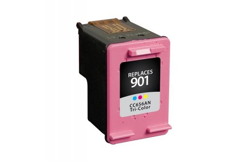 [RHP901CXL] HP CC656AC (COULEUR) NO.901XL RECYCLÉE 360P NUT